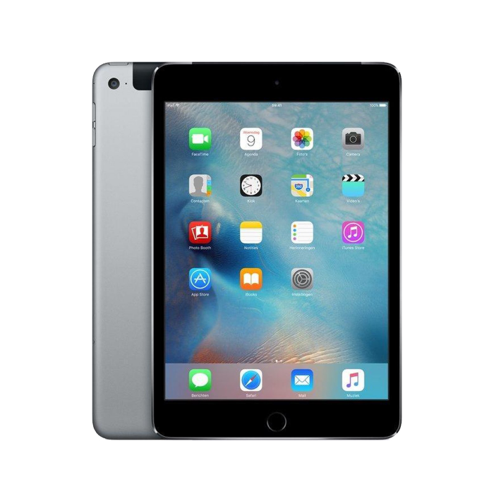 Apple iPad Mini 4 32GB, WLAN + Cellular (Entsperrt), 20,07 cm, (7,9 Zoll) - Spacegrau